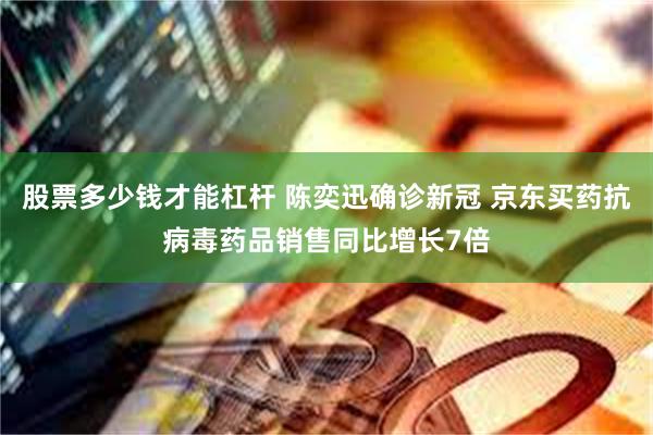 股票多少钱才能杠杆 陈奕迅确诊新冠 京东买药抗病毒药品销售同比增长7倍